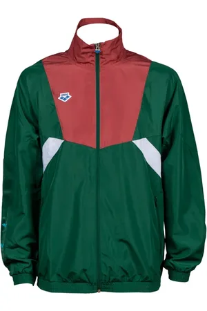 Arena F/z Jacket Team Deep Green Rust White