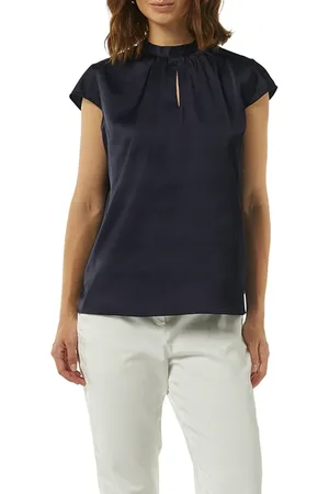Comma, Blouses Blue-marine