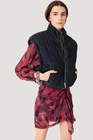 IRO Cabray Vest In Dark Blue