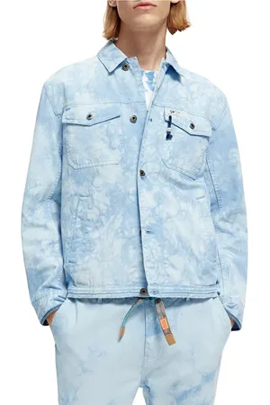 Scotch&Soda Tie-dyed Trucker Jacket Combo A