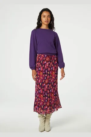 Fabienne Chapot Pippa Skirt Sunset Orange/black