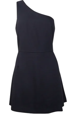 French Connection One Shoulder Tlrd Dress Short Black