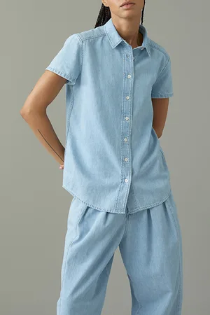 Closed Owen Blouse Light Blue