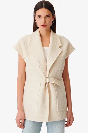 IRO Rena Vest In Ecru