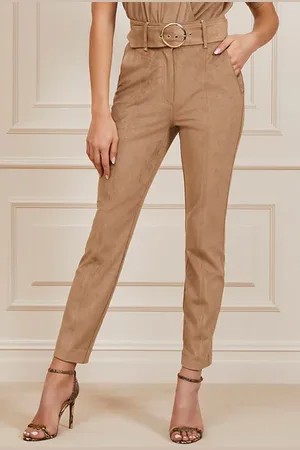 Guess GUESS Kasia Pant Truffle Dust Leather Multi