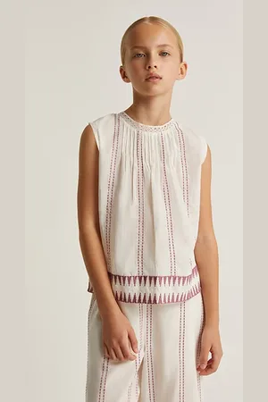 SCALPERS Chloe Top Girls Off White