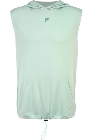 Fila Rapallo Sleeveless Hoody Brook Green