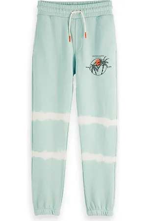 Scotch&Soda Subtle Tie-dye Sweatpants Seafoam