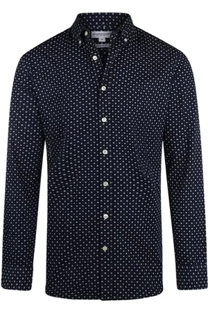 McGregor Printed Indigo Shirt Navy