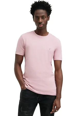 AllSaints Tonic Ss Crew Hazy Pink