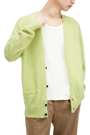 AllSaints Kennedy Cardigan Light Green