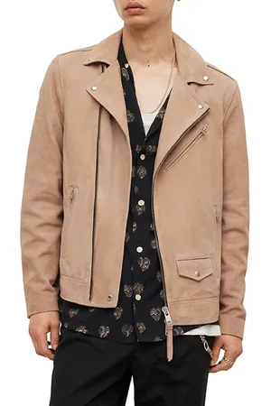AllSaints Nedwell Biker Yew Brown