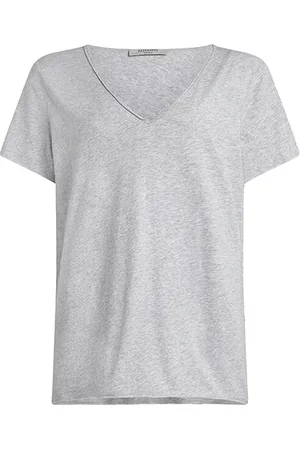 AllSaints Emelyn Tonic Tee Grey Marl