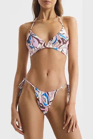 Reiss Jamila-swirl Bikini Multicolor