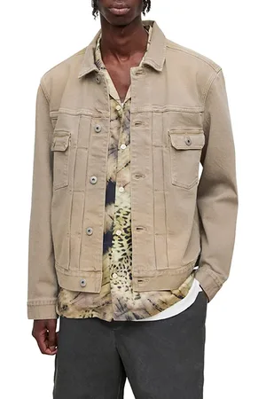 AllSaints Bush Jacket Seawood Taupe