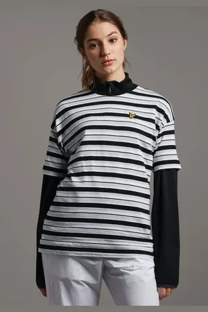 Lyle & Scott Stripe T-shirt Jet Black