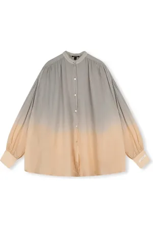 10 days Flowy Blouse Dip Dye Liver