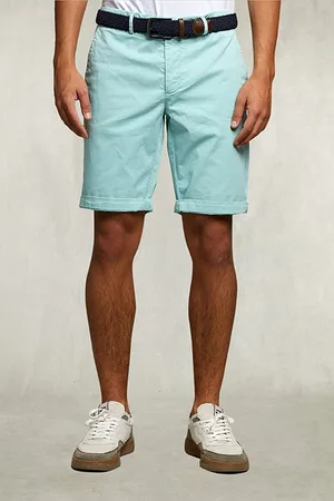 River Woods Cotton Chino Short Pistache Green