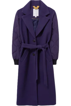 White Stuff Remi Coat Dk Purple