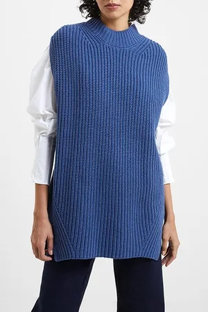 French Connection Lily Mozart Vest Blue