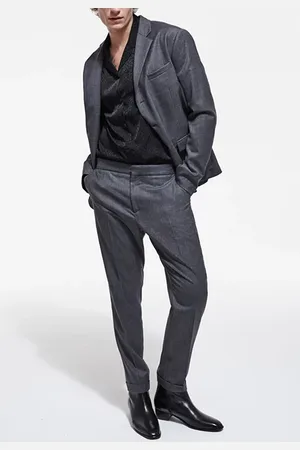 The Kooples Soft Suit Jacket Grey