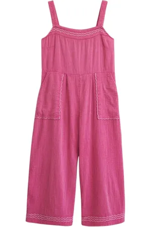 White Stuff Mia Jumpsuit Mid Pink