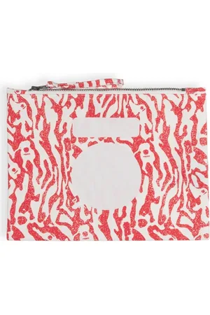 10 days Canvas Clutch Zebra Ecru