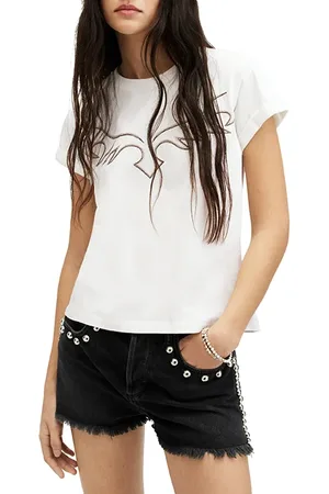 AllSaints Randal Anna Tee White