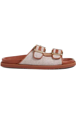 LK Bennett Fls Ionna Double Strap Tan