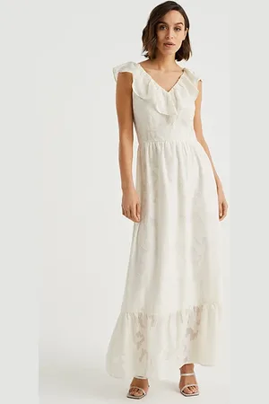 WE Fashion Dress Maxi White