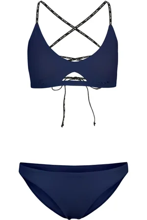 Fila Sarconi Cutout Bralette Bikini Medieval Blue