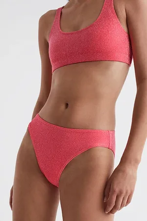 Reiss Sparkle Bikini Coral