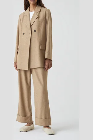 Closed Women Doublebreasted Blazer Cement