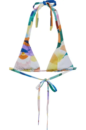FORTE FORTE Forte Forte "up Above In The Sky" Print Bikini Top Morning