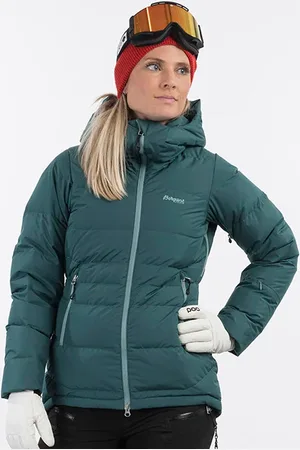 Bergans Stranda Down Hybrid W Jkt Forest Frost
