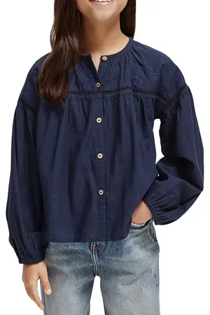 Scotch&Soda Broderie Anglaise Star Top Night
