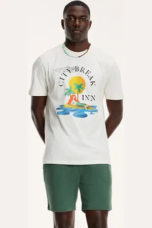 Shiwi City Break Inn T-shirt Jet Stream White