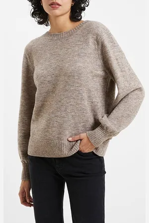 French Connection Kezia L/s Jumper Brown