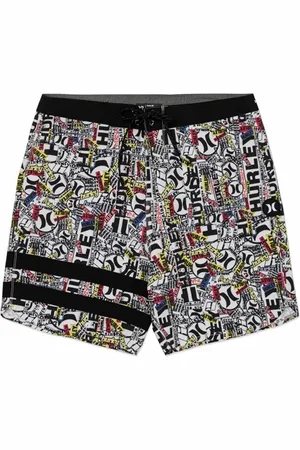 Hurley Phantom Eco 25th S1 Block Party Boardshort Barely Bne