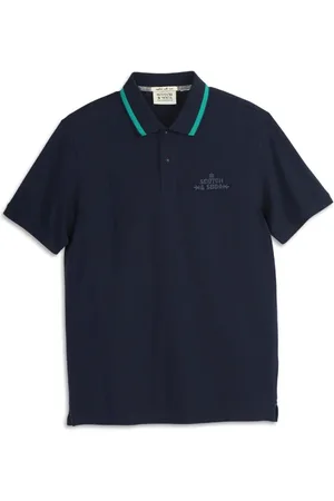Scotch&Soda Pique Ss Polo Night Hthr