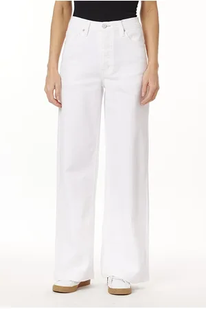 Scotch&Soda The Daze Highest Rise Wide Leg Blanc De Blanc