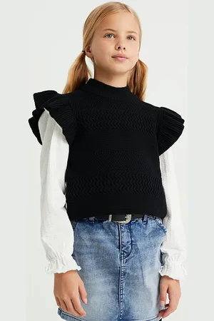 WE Fashion Gilet Black