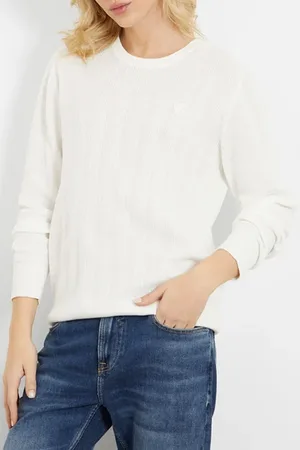 Guess GUESS Bud Ls Cn Stitched S Salt White