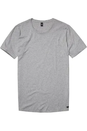 Wahts Woods | Crew Neck T-shirt Light Marl Grey