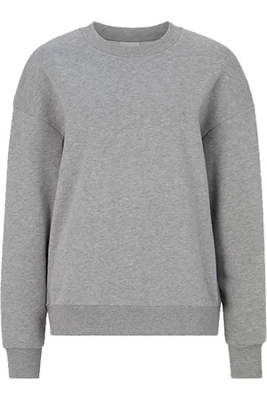 Rich & Royal Organic Felpa Crew Grey MelangÉ