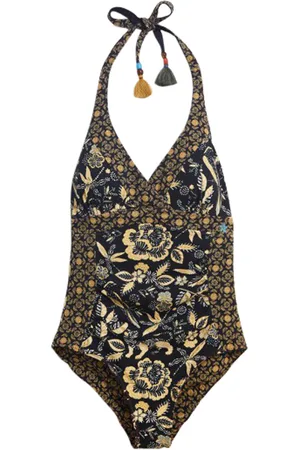 White Stuff Sunshine Reversible Swimsuit Charc Grey