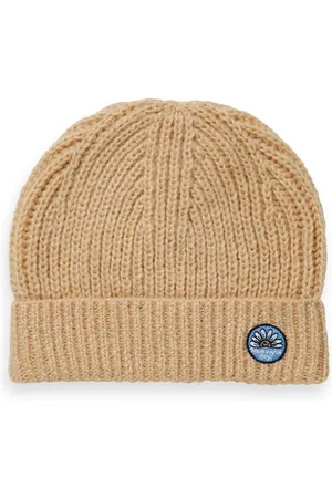 Scotch&Soda Girls Rib Knit Beanie Sand Melange