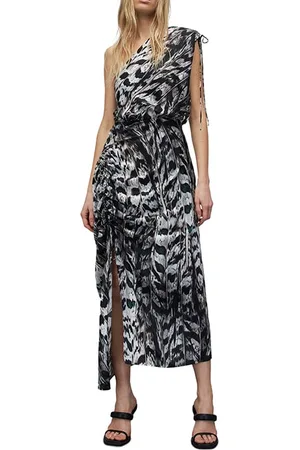 AllSaints Laura Ines Dress White Mono
