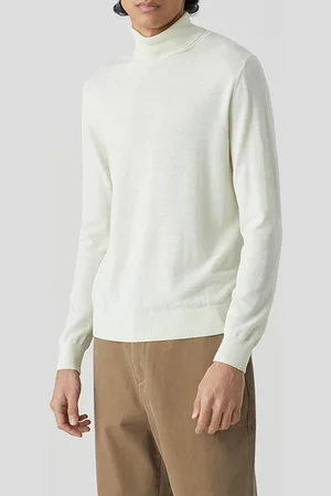 Closed Fine Knit Turtle Neck Wasabi Cream