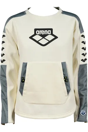 Arena W Sweat Crew Neck Team Moon White Stone Grey